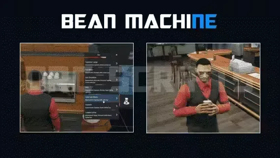Beanmachine Coffee Shop Job FiveM script preview