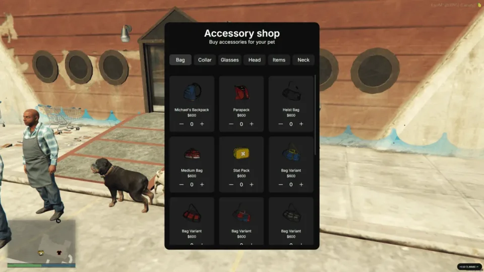 Electus Pets: Advanced FiveM Pet System FiveM script preview