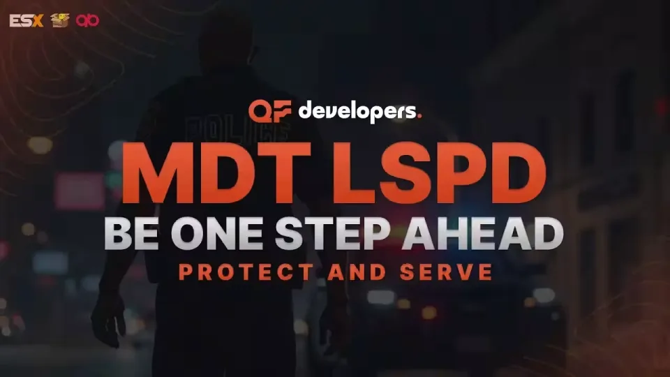 Free Police MDT with Warrants and Fines FiveM script preview