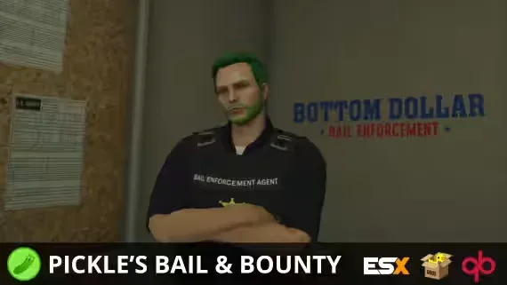 Bail & Bounty Enforcement System FiveM script preview