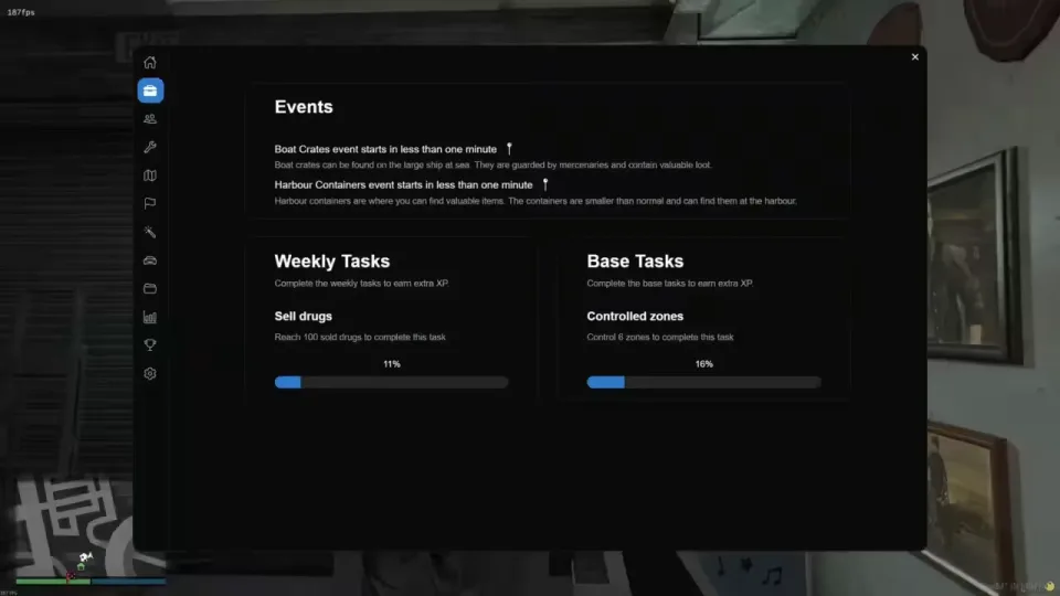 Electus Gangs: Territory Wars and Zone Control FiveM script preview