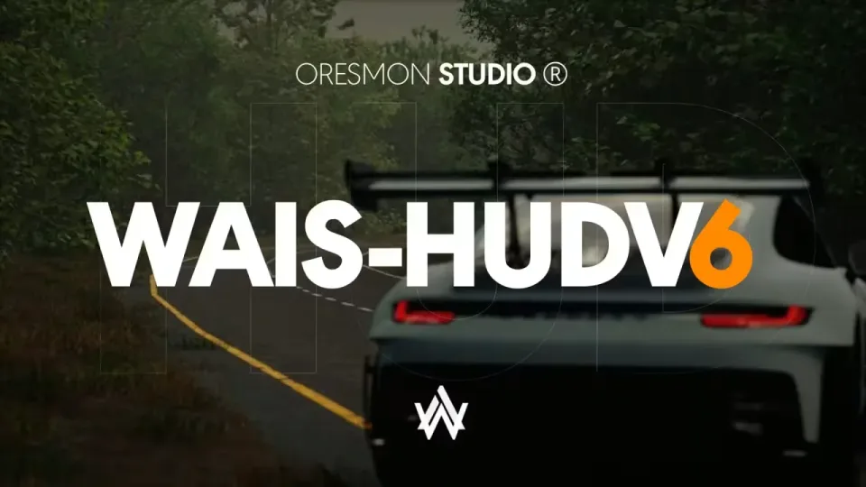 WAIS HUD V6 Customizable HUD With Car Menu FiveM script preview
